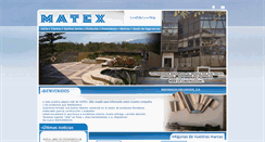 Desktop Screenshot of matexcr.com